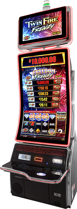 Twin Fire Frenzy - Freedom Frenzy Cabinet